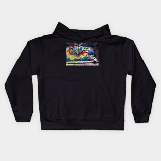 You are Loved ~ Hosier lane graffiti Kids Hoodie